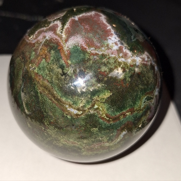 Ocean Jasper sphere - Picture 5 of 9